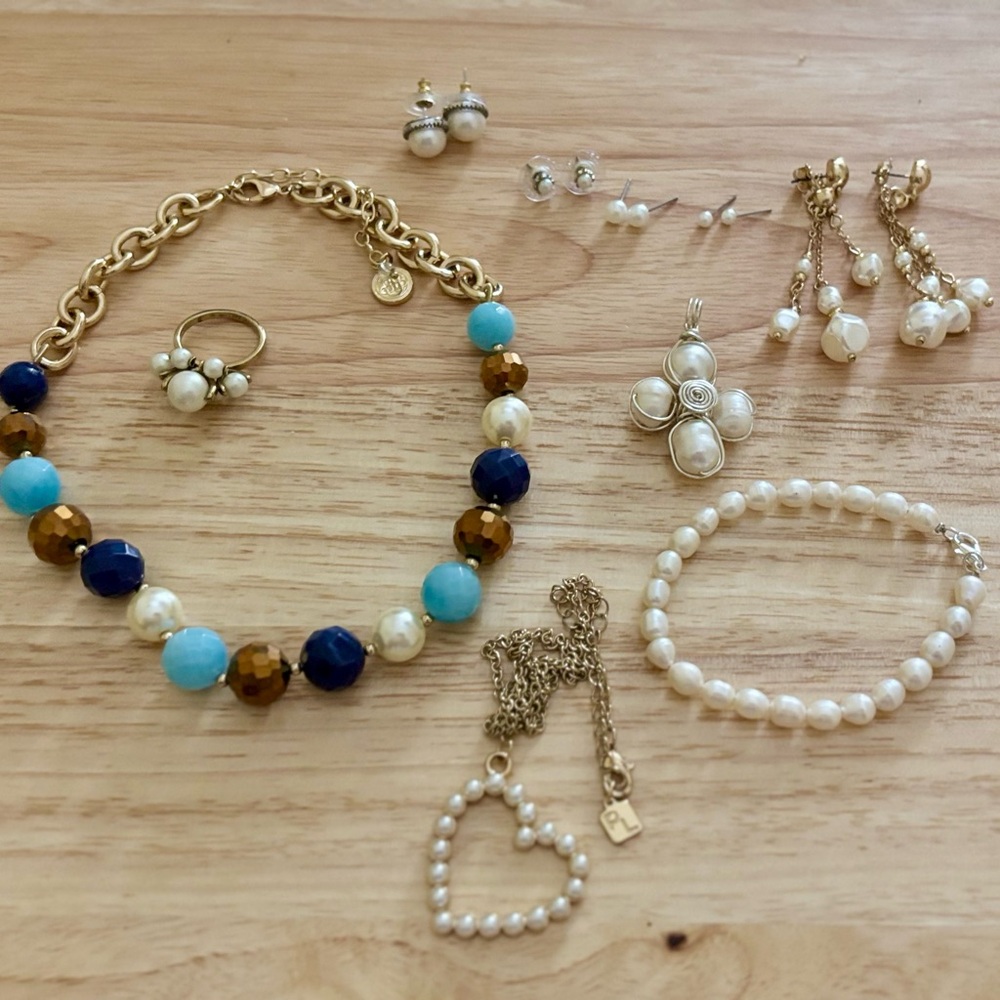 Mixed Vintage Pearl Jewelry Bundle / Grab Bag - Picture 10 of 10